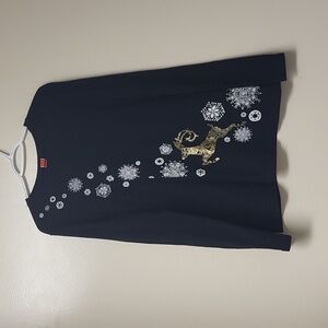 Long sleeves black shirt in extra large